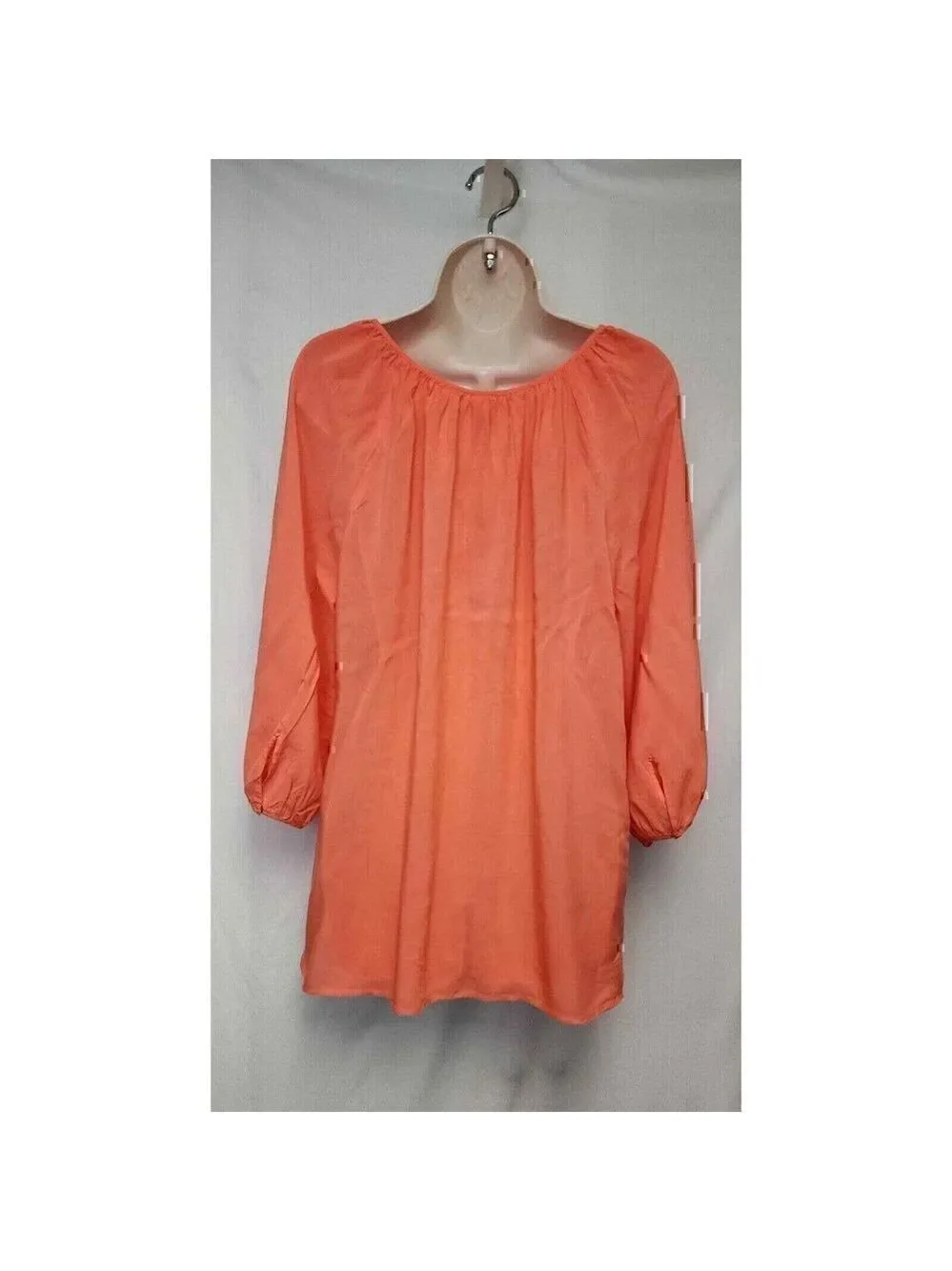 JCP JPPenny Round Neck Semi-Sheer Embellished Long Balloon Sleeve Color … - Picture 7 of 10
